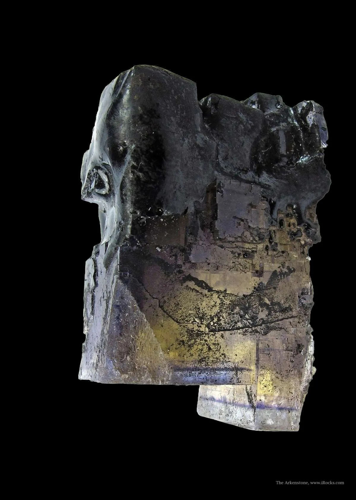 Fluorite With Hydrocarbon Coating - image 3