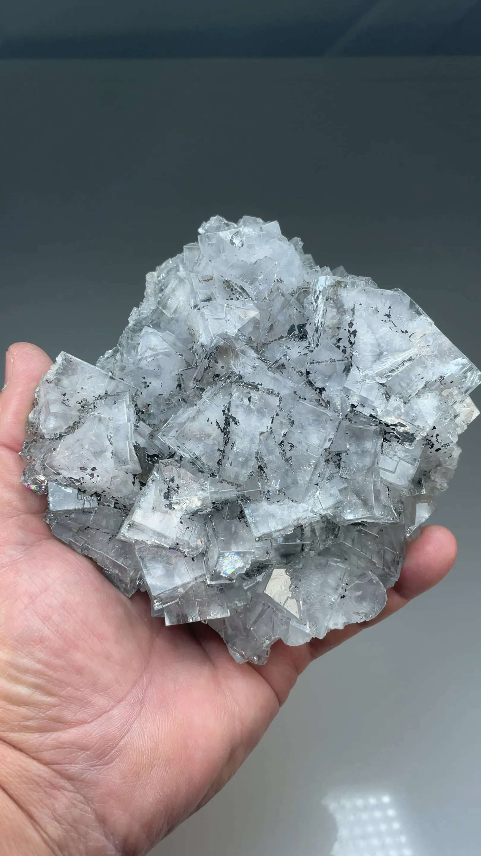 Fluorite with Hydrocarbon inclusions - image 2