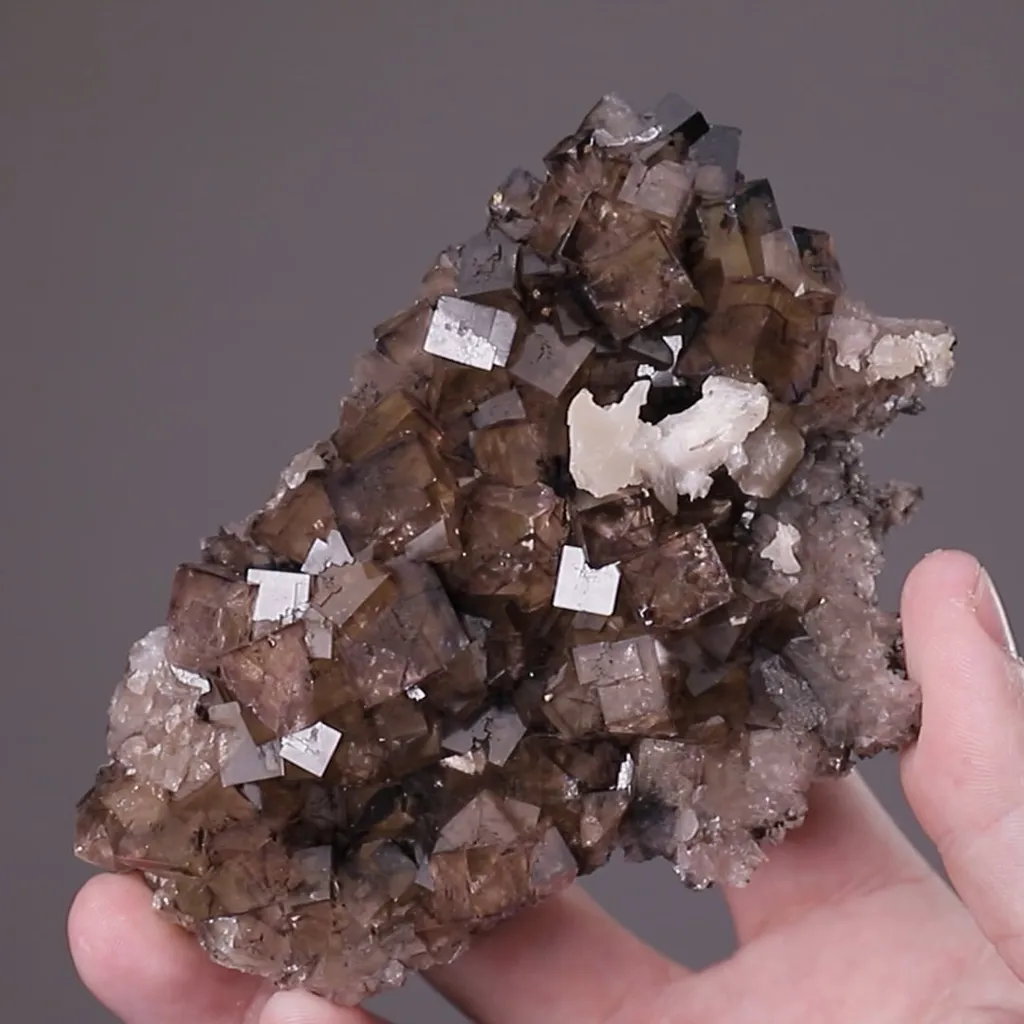 Fluorite with Hydrocarbons - image 2
