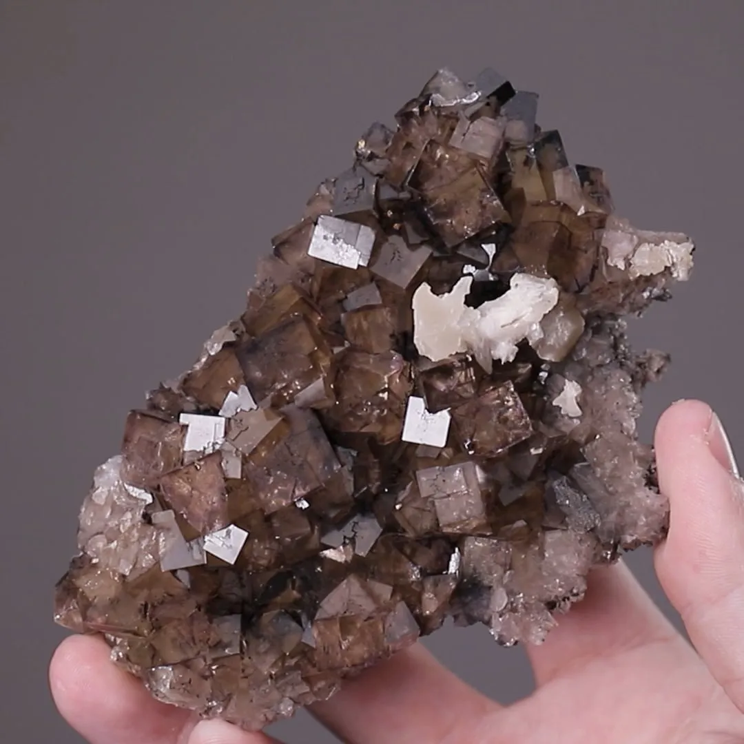 Fluorite with Hydrocarbons - image 2