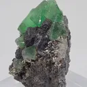Fluorite with Jordanite-Geocronite and Arsenopyrite - image 2