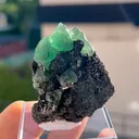Fluorite with Jordanite-Geocronite and Arsenopyrite - image 5