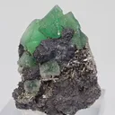 Fluorite with Jordanite-Geocronite and Arsenopyrite - image 3