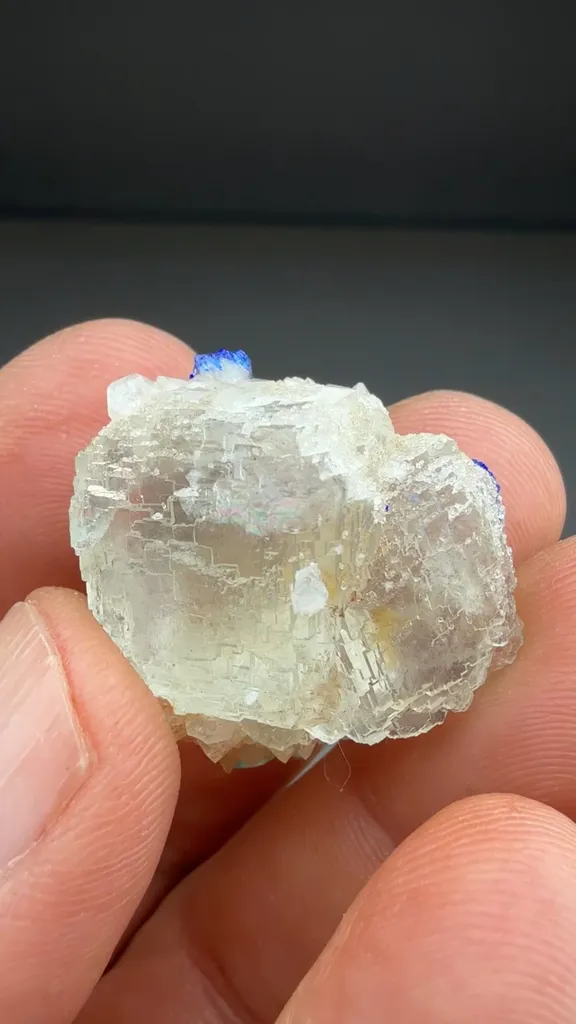 Fluorite with Linarite - image 2