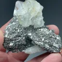 Fluorite with Lollingite, Arsenopyrite, Quartz - image 2