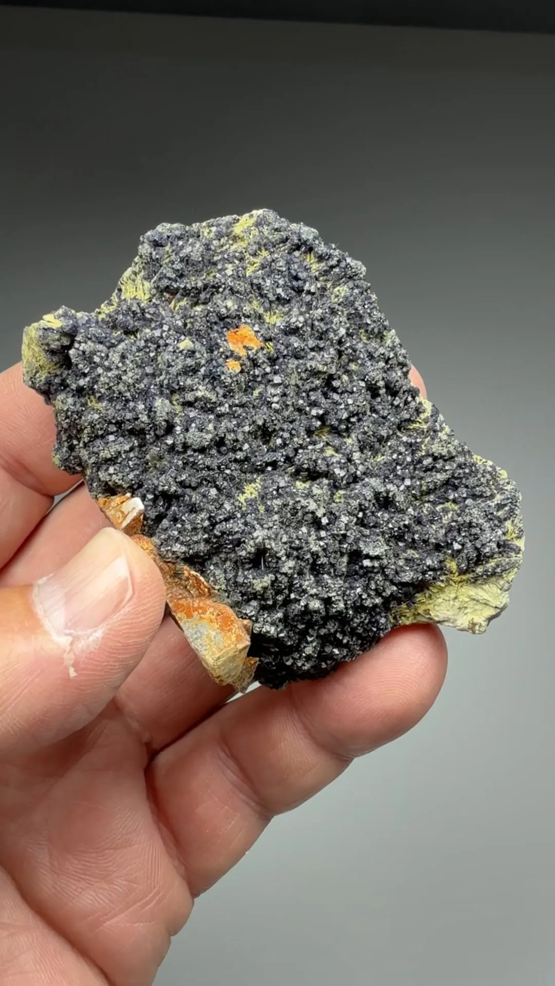 Fluorite with Marcasite, Barite - image 2