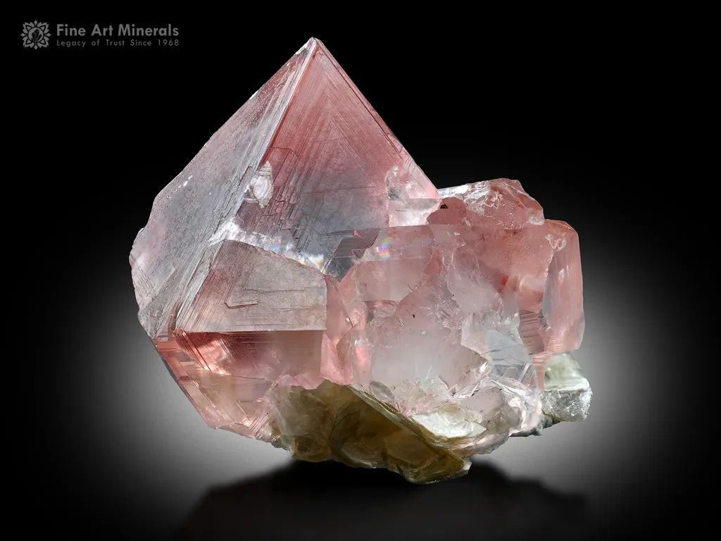 Fluorite with Mica from Pakistan image