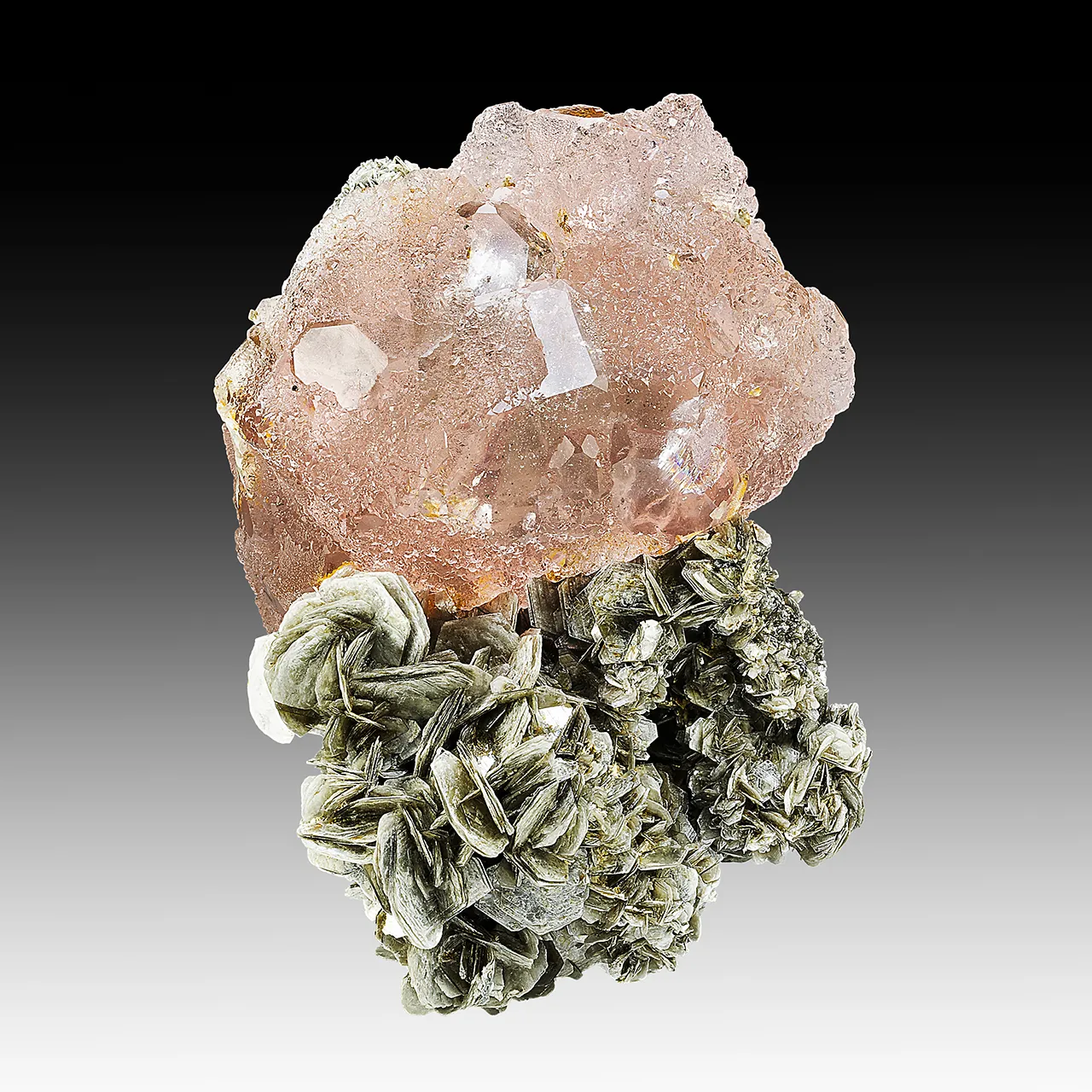 Fluorite with Muscovite - image 1