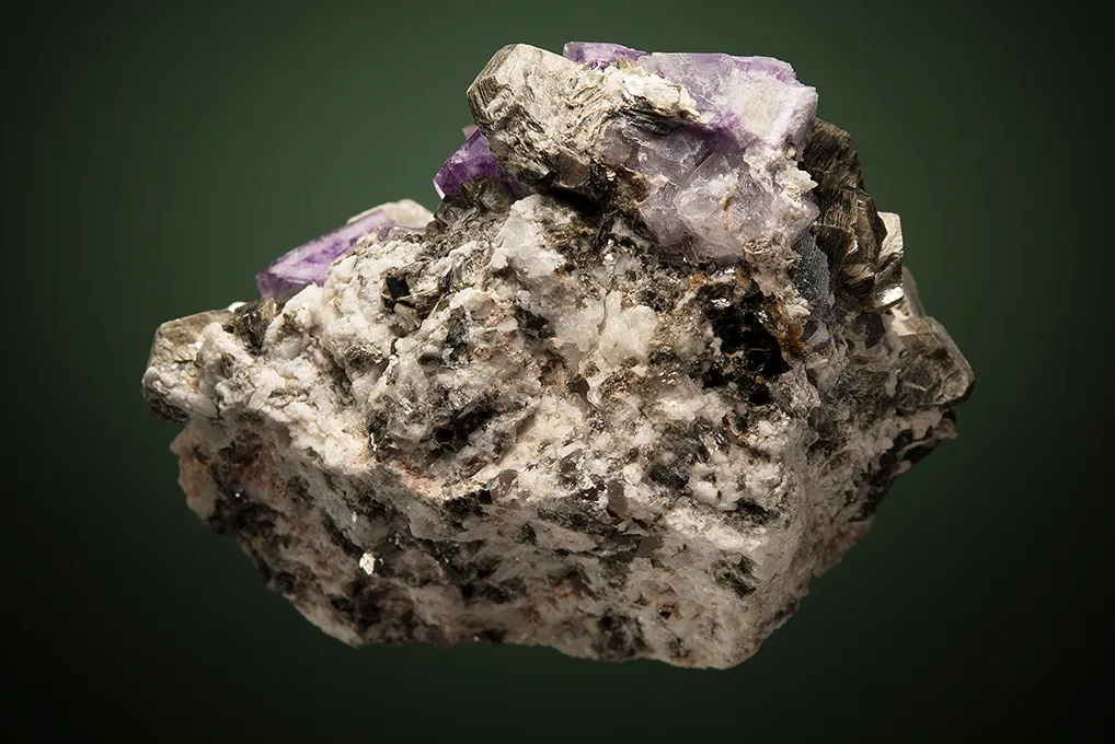 Fluorite with Muscovite - image 2