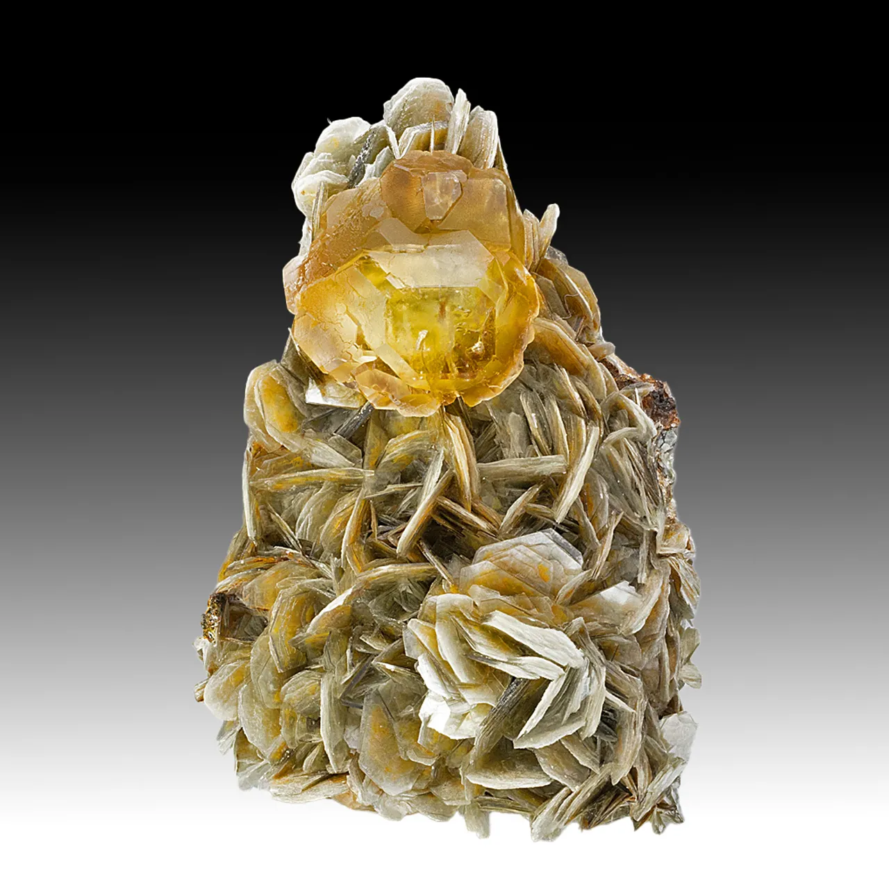 Fluorite with Muscovite - image 1