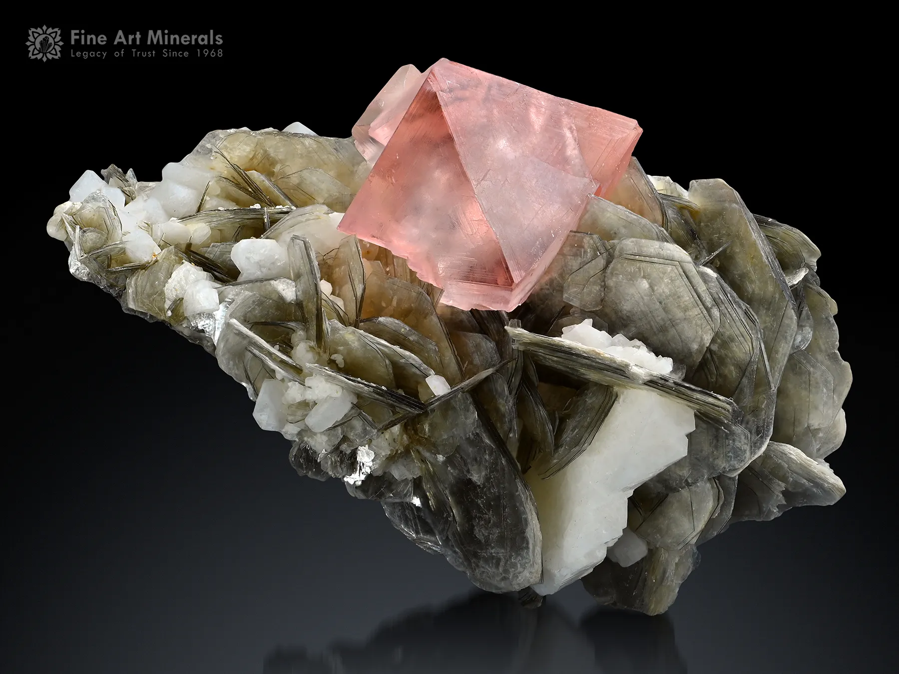 Fluorite with Muscovite from Nagar Pakistan - image 1