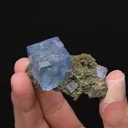 Fluorite with Muscovite on Quartz - image 2