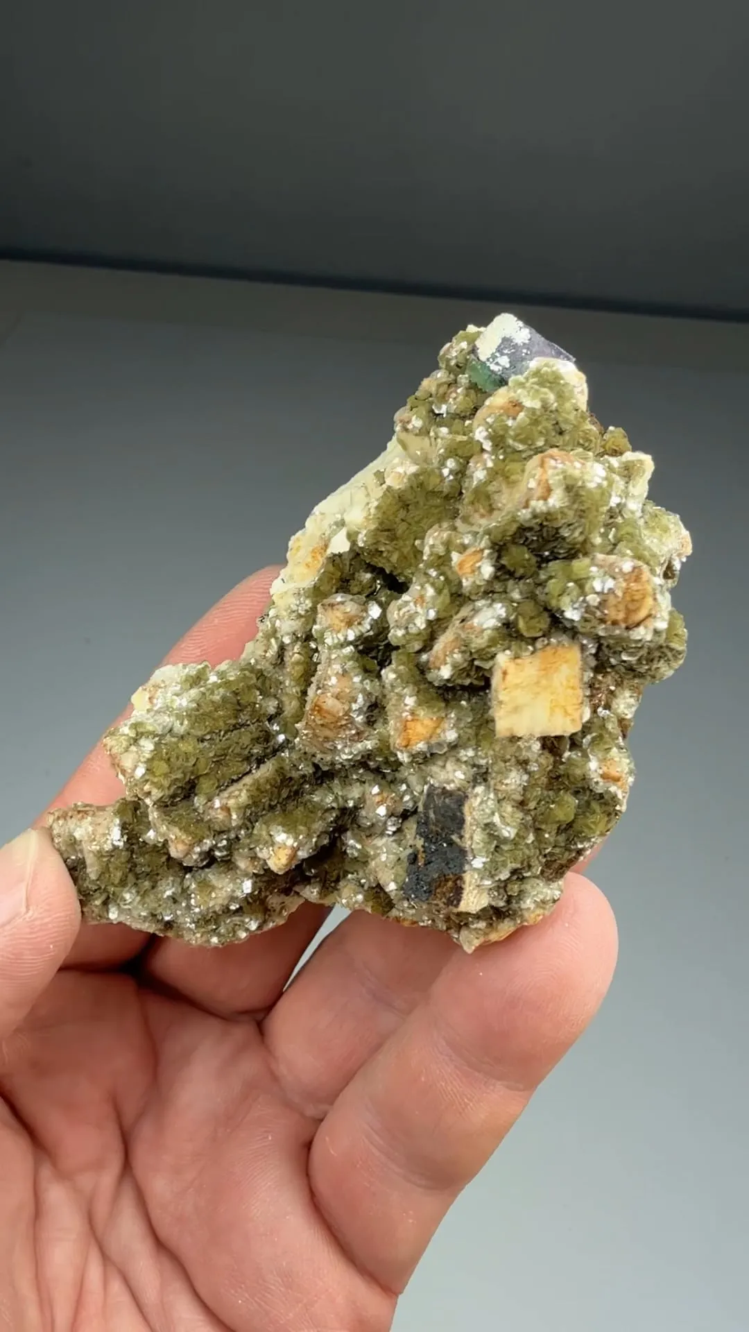 Fluorite with Muscovite, Orthoclase - image 2