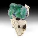 Fluorite with Orthoclase, Siderite - image 1
