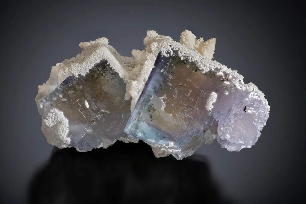 Fluorite with Paralstonite image