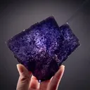Fluorite with petroleum inclusions - image 2