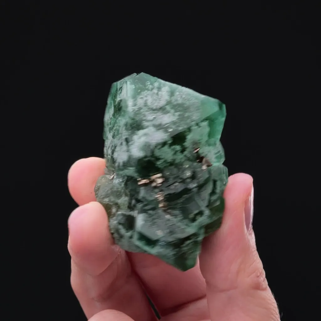 Fluorite with Pyrite - image 2