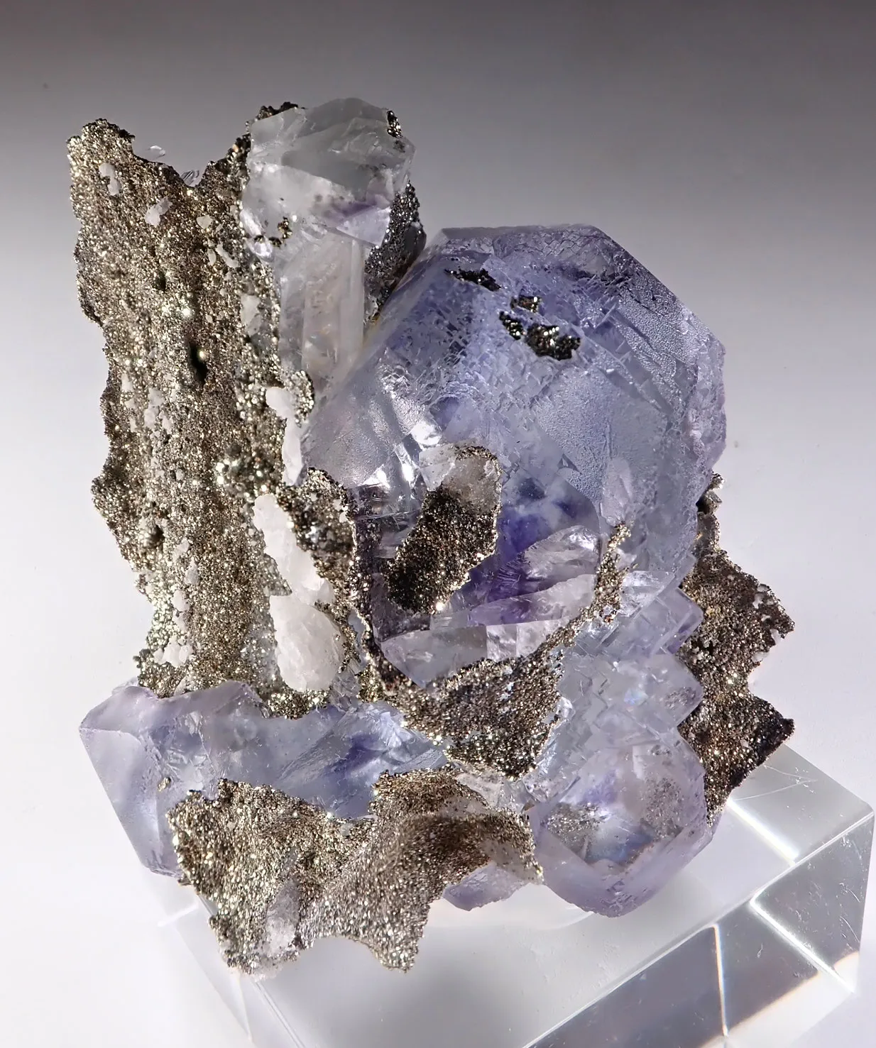 Fluorite with Pyrite - image 5