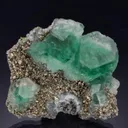 Fluorite with Pyrite - image 1