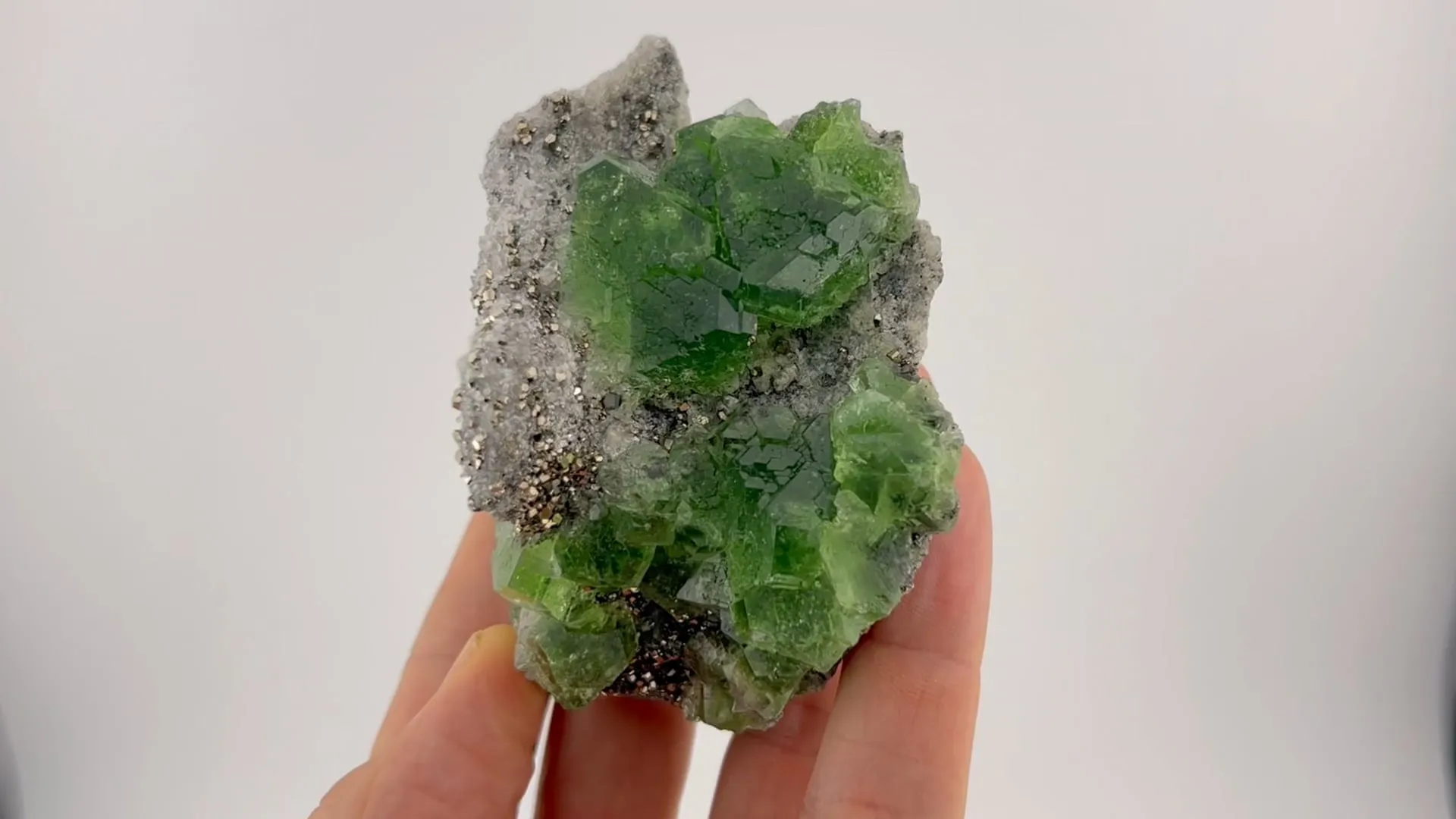 Fluorite with Pyrite - image 9