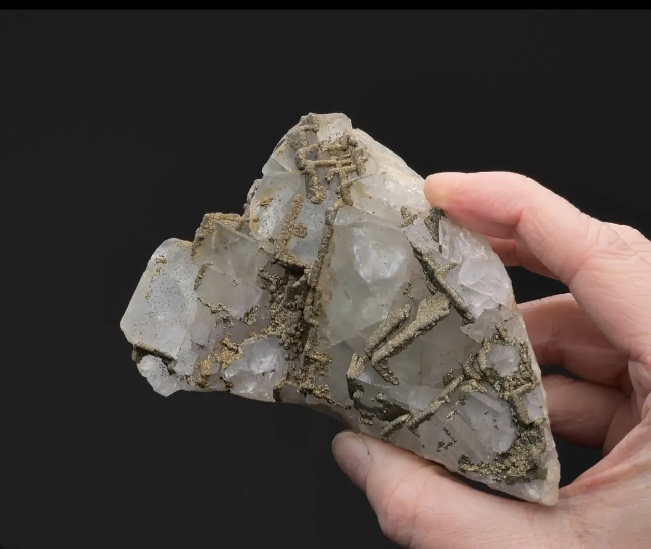 Fluorite with Pyrite - image 2