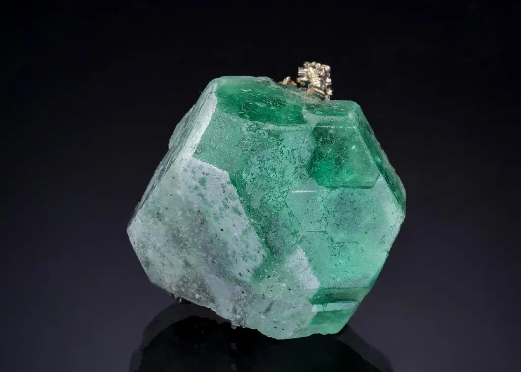 Fluorite with Pyrite image