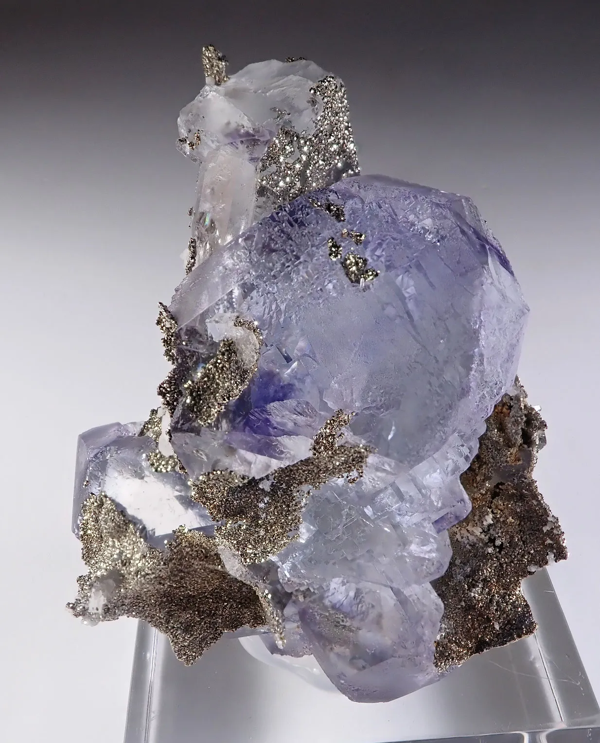 Fluorite with Pyrite - image 4