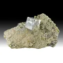 Fluorite with Pyrite - image 1