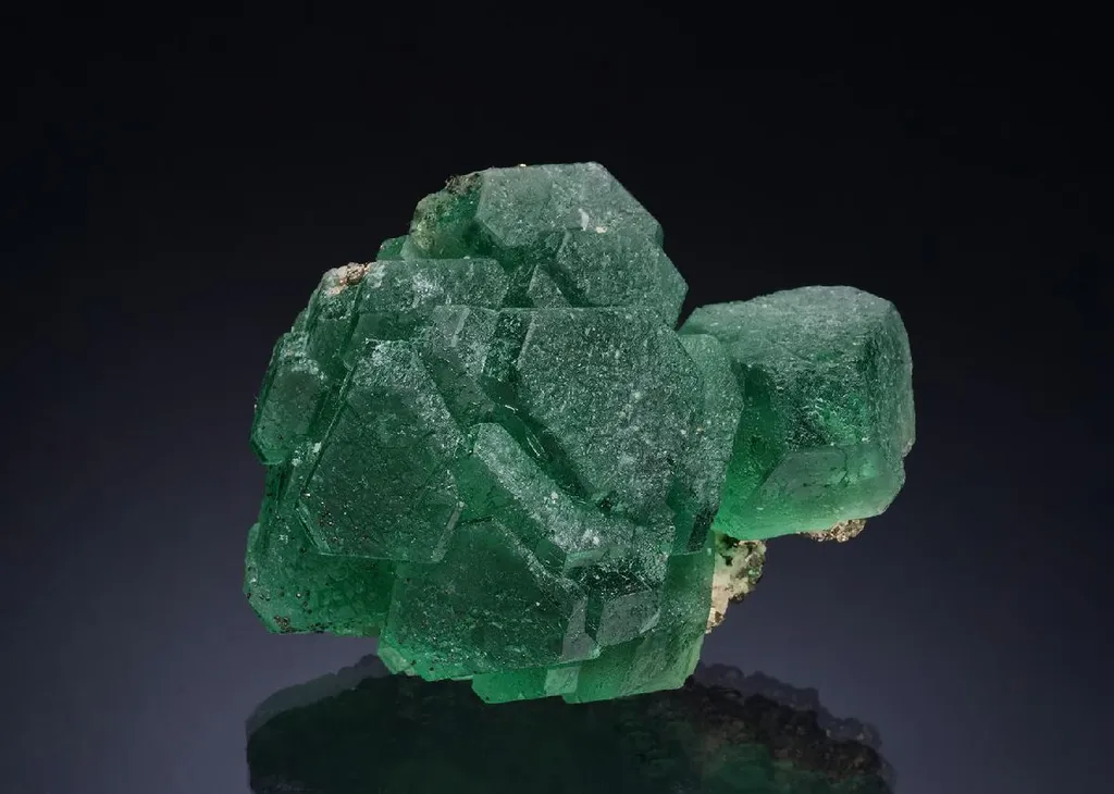 Fluorite with Pyrite image