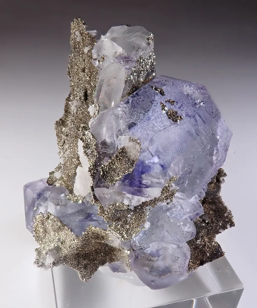 Fluorite with Pyrite - image 6