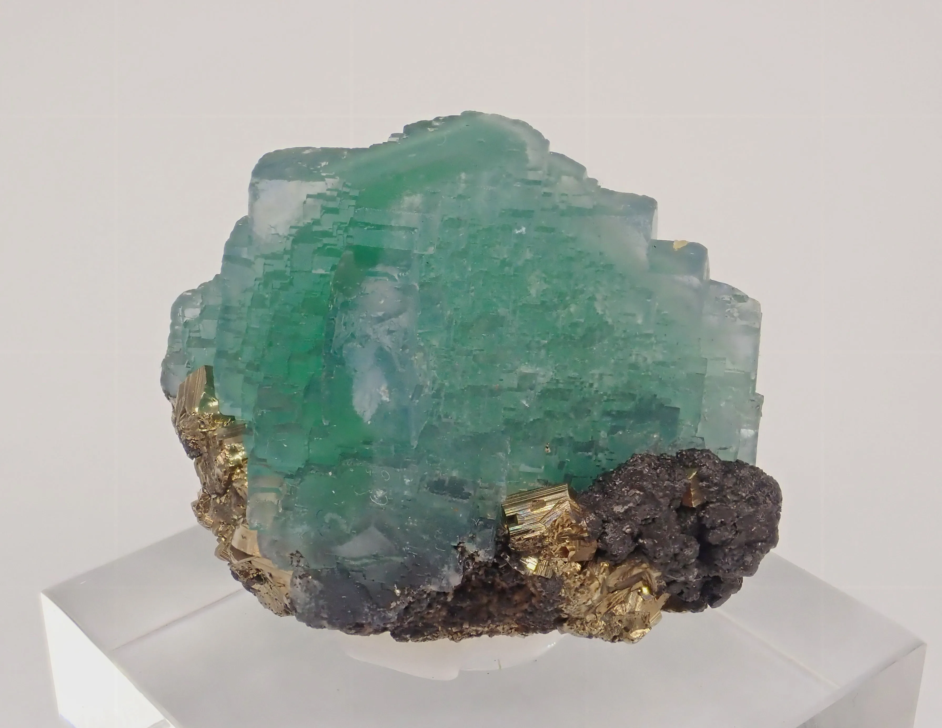 Fluorite with Pyrite - image 6