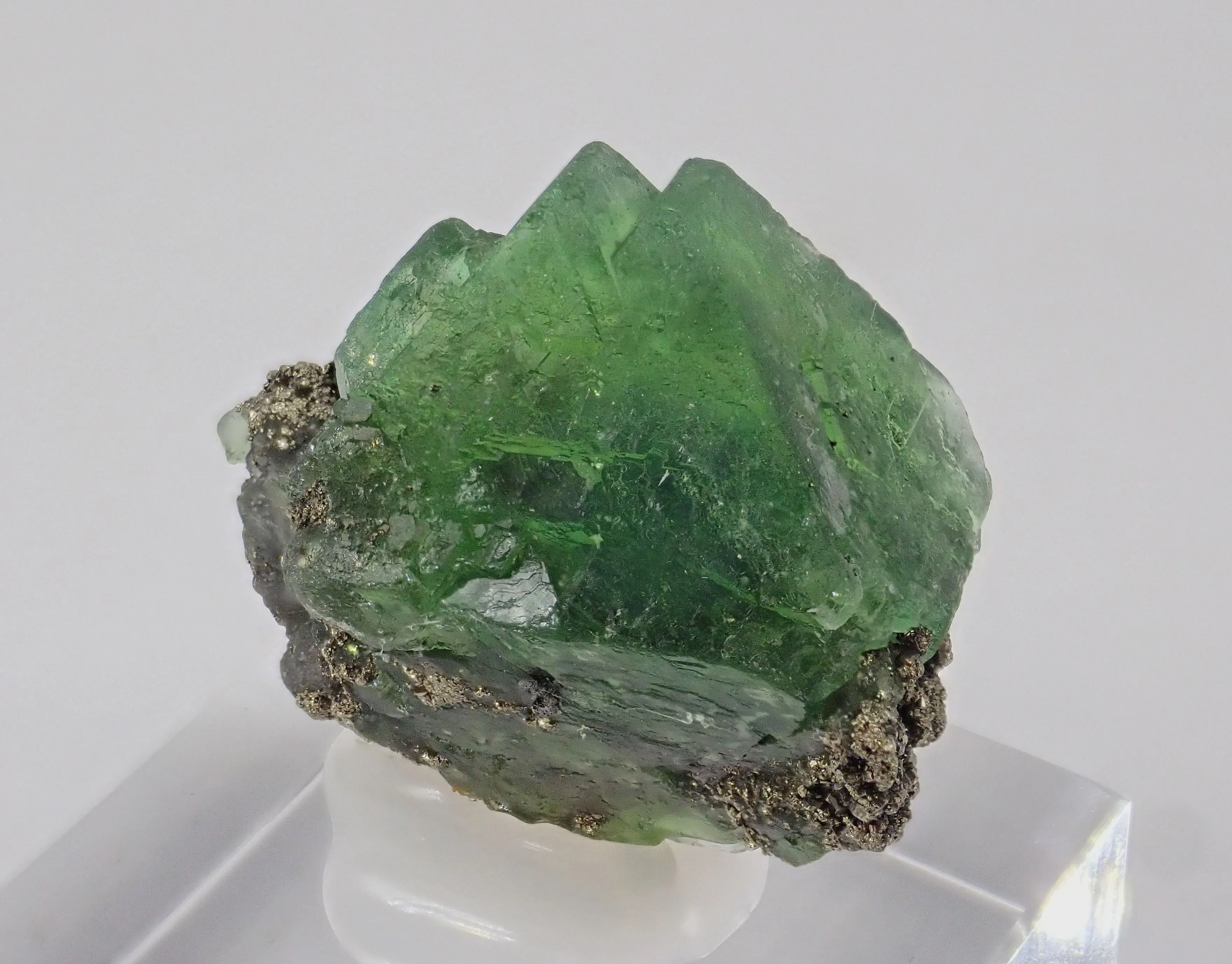 Fluorite with Pyrite - image 4