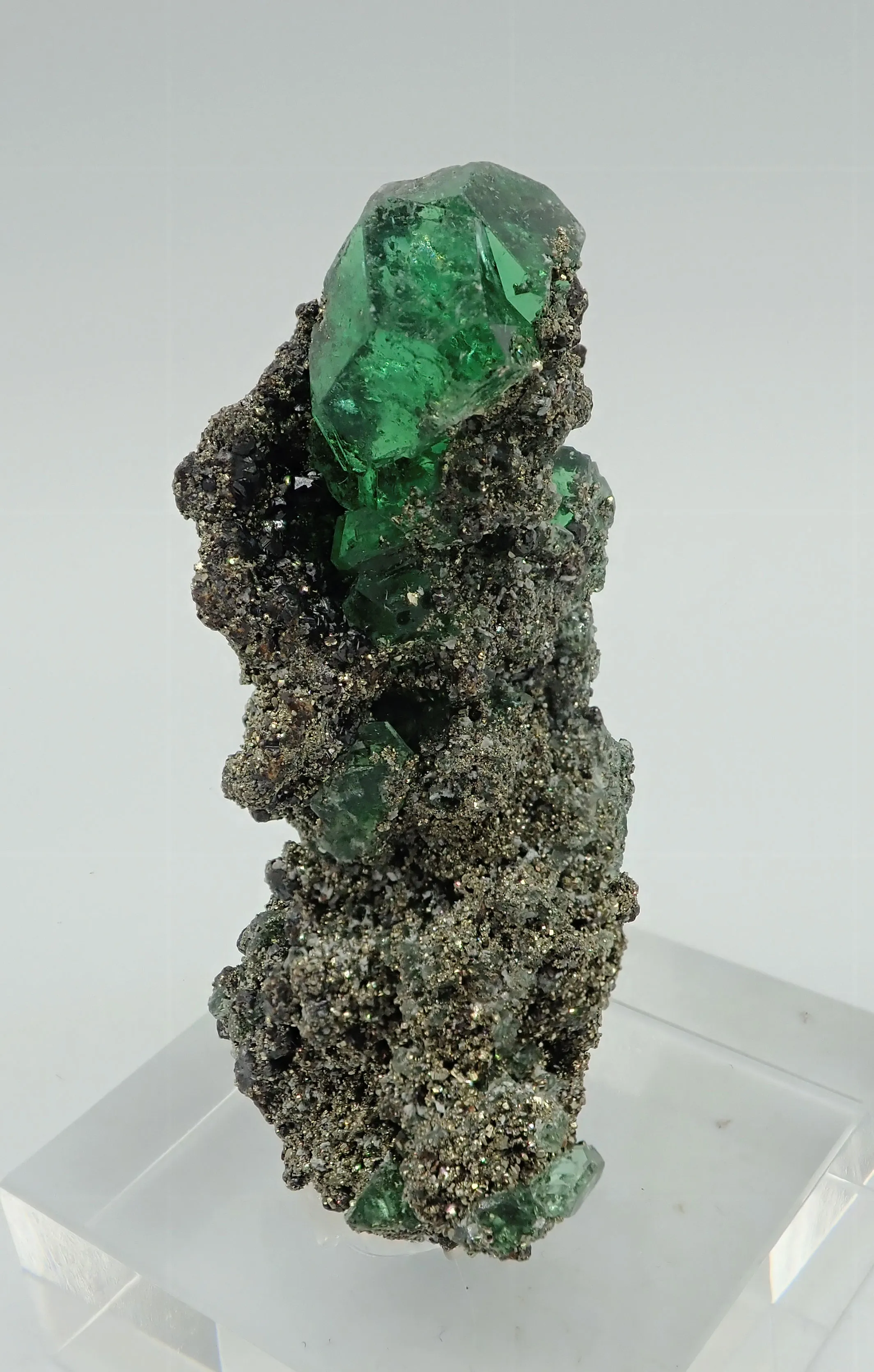 Fluorite with Pyrite - image 2