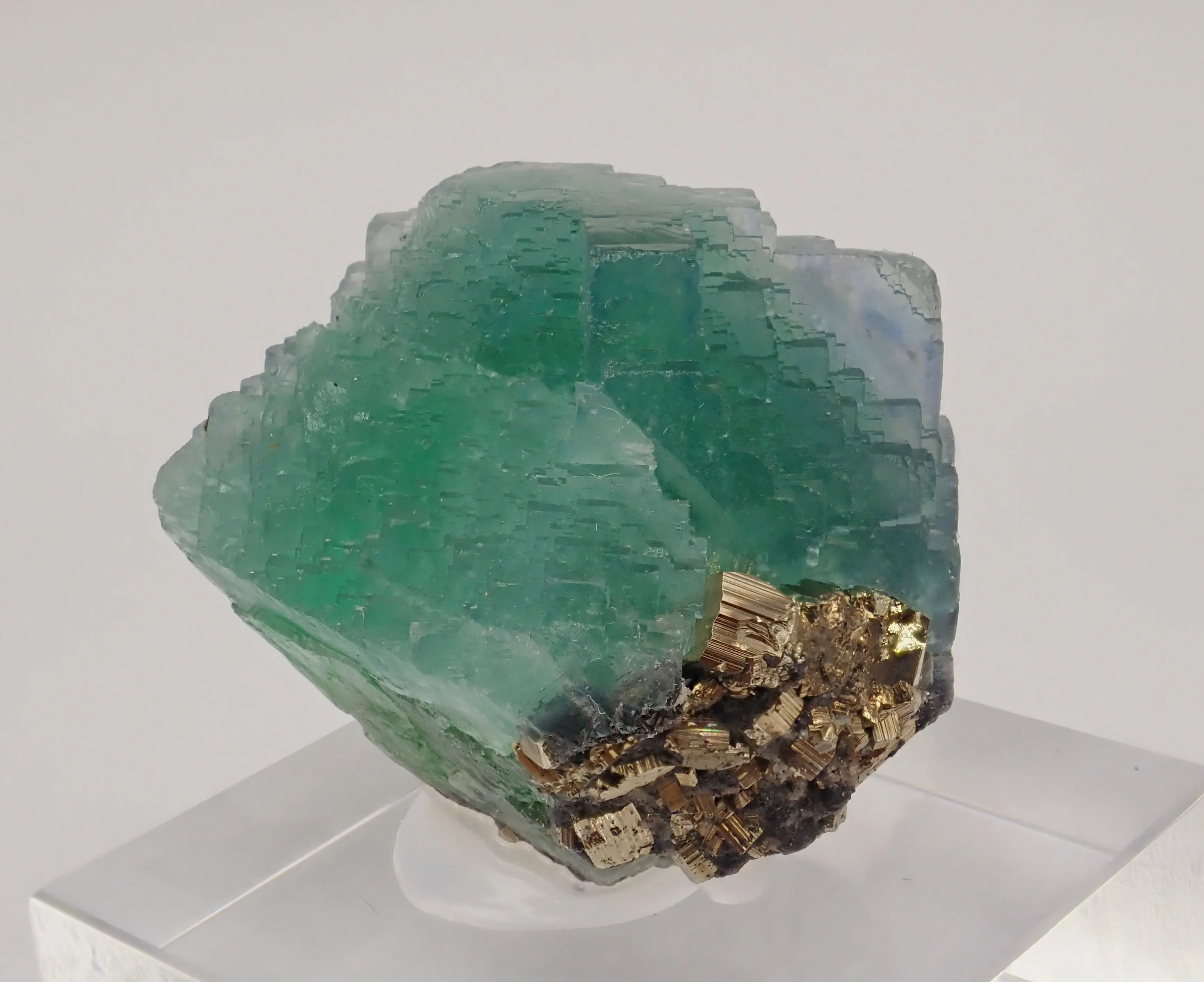 Fluorite with Pyrite - image 4