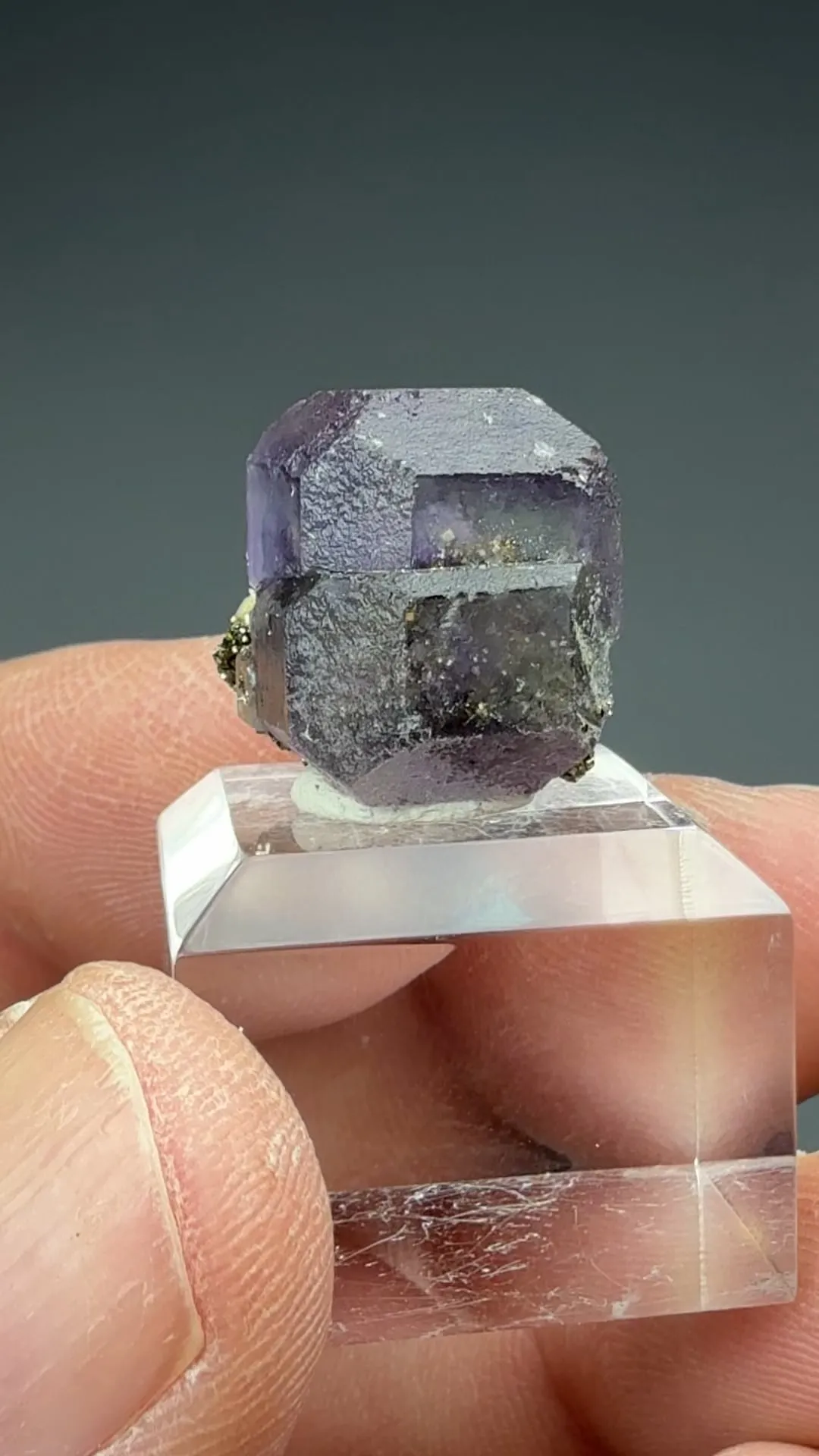 Fluorite with Pyrite - image 2
