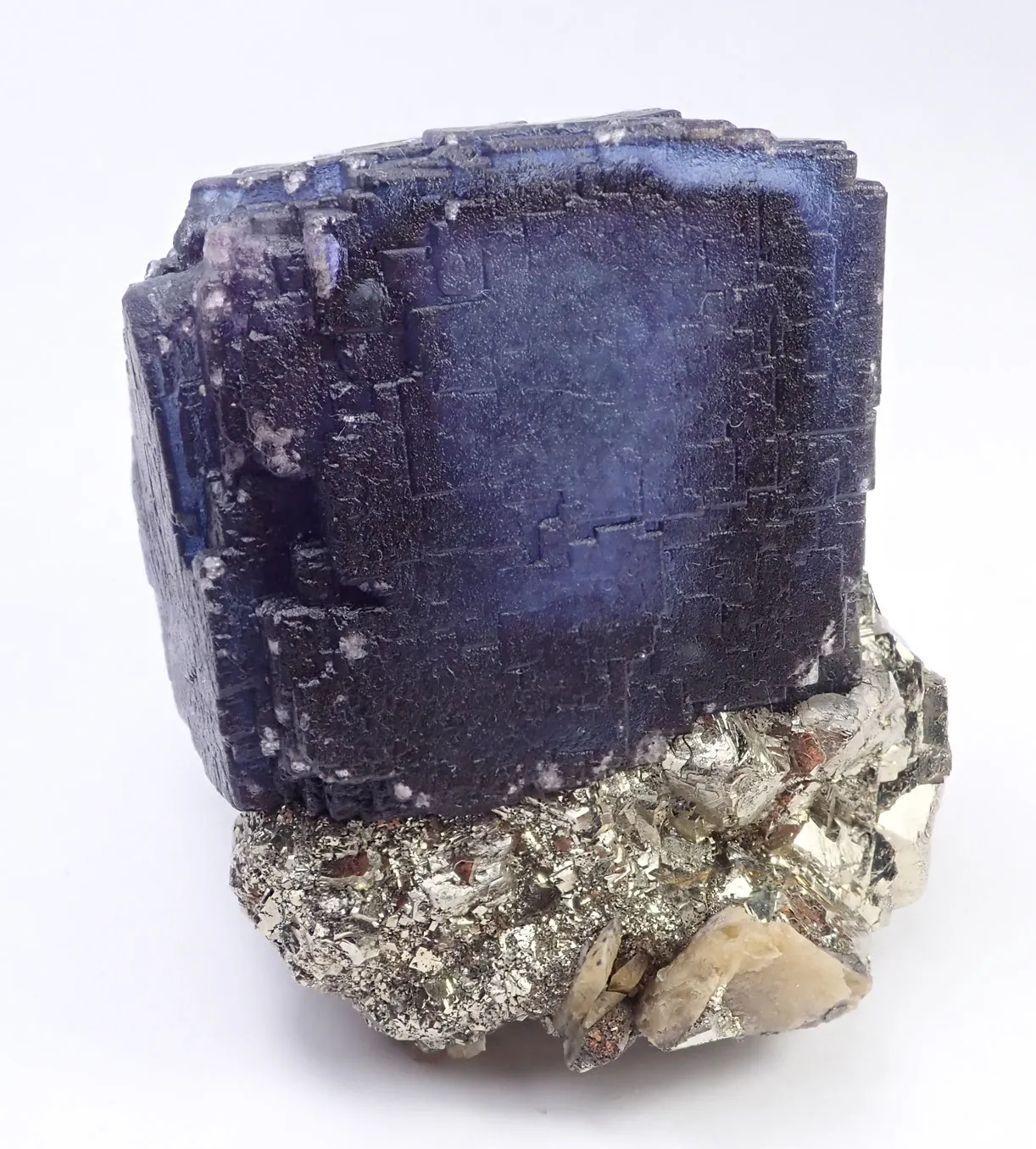 Fluorite with Pyrite - image 2