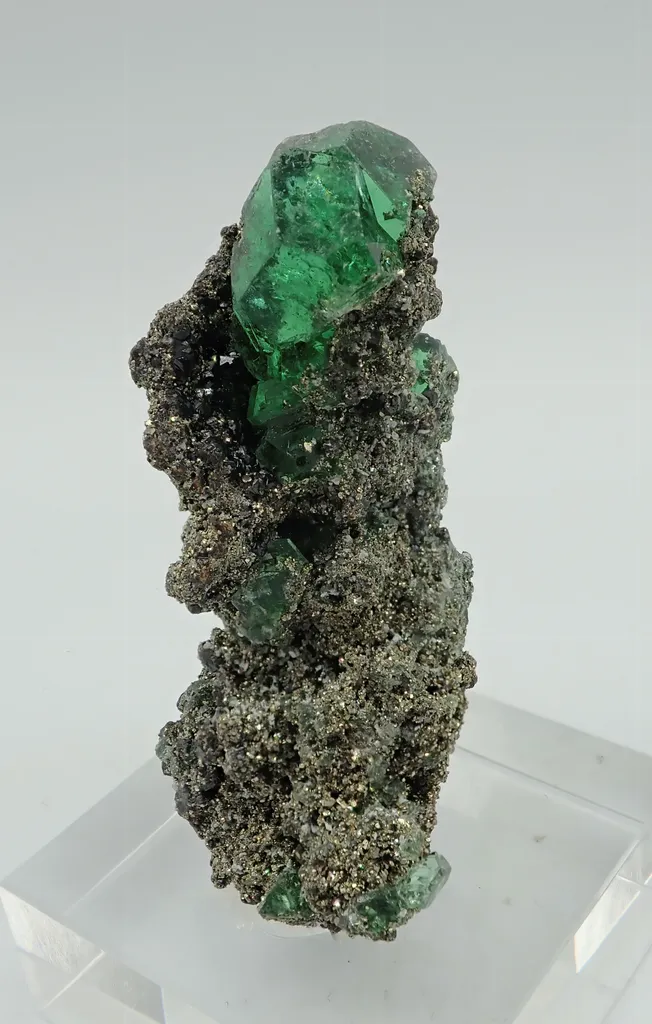 Fluorite with Pyrite - image 2