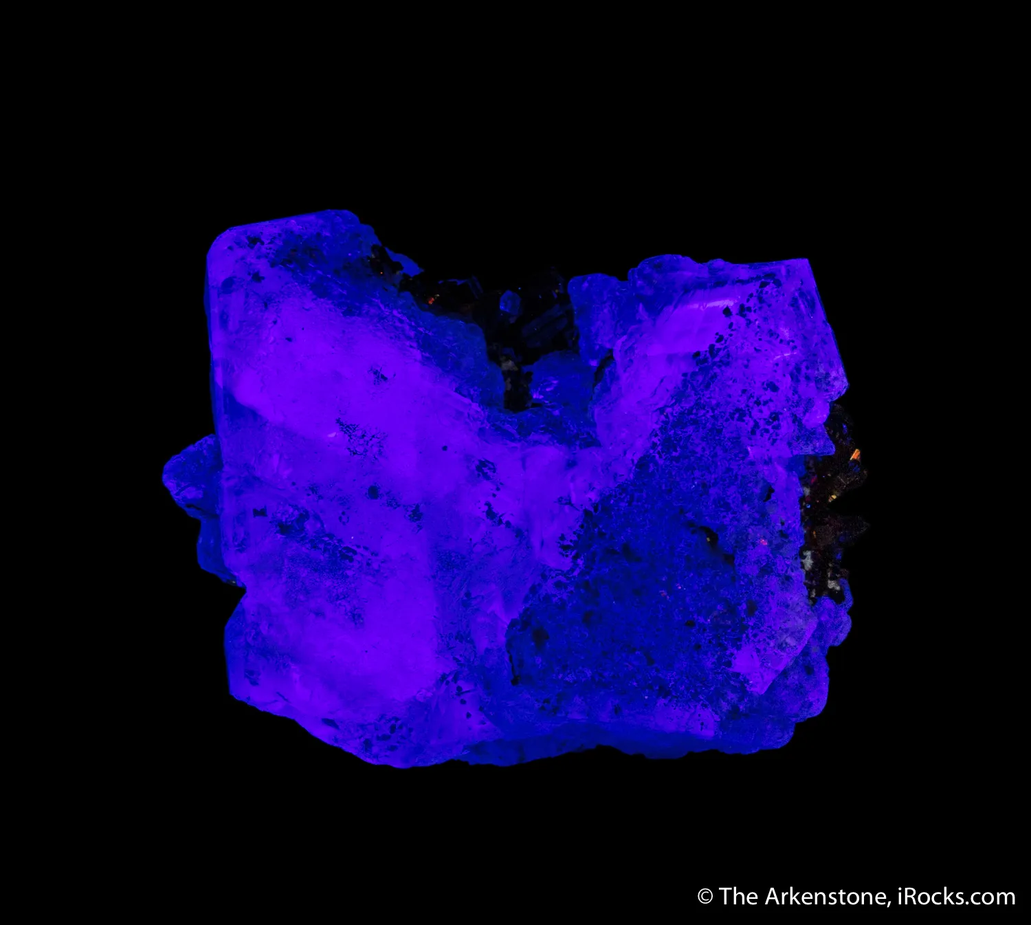 Fluorite with Pyrite - image 5