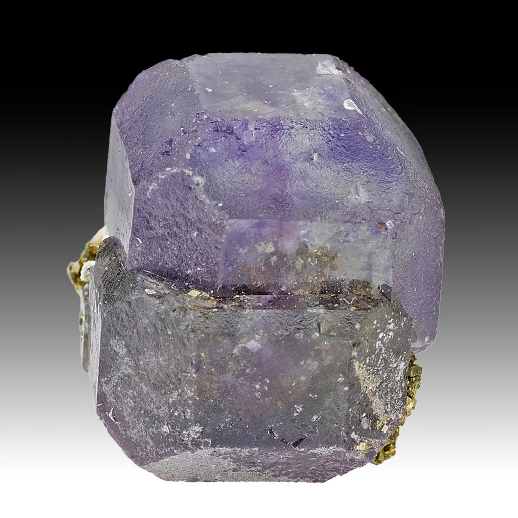 Fluorite with Pyrite image