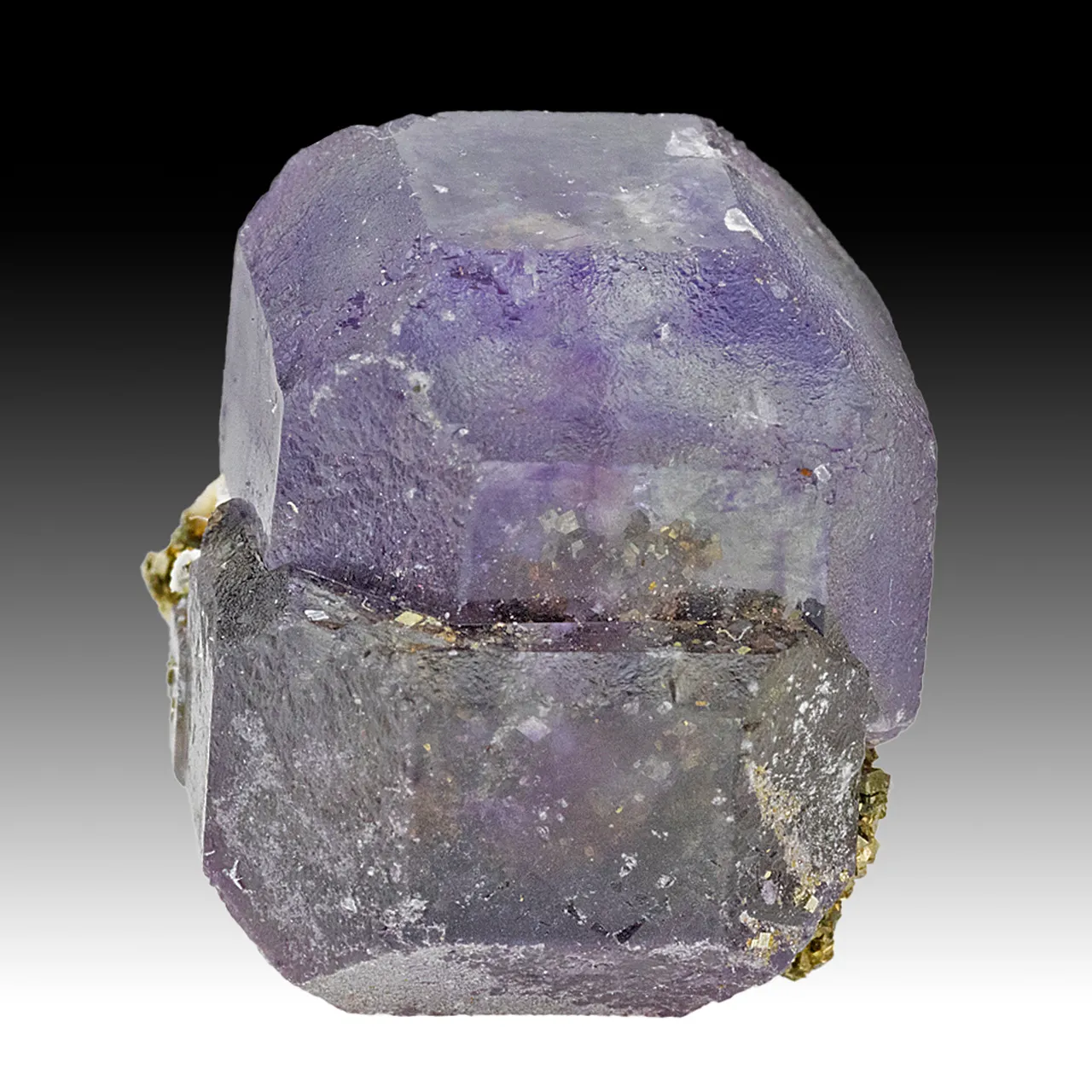 Fluorite with Pyrite - image 1