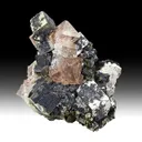 Fluorite with Pyrite - image 1
