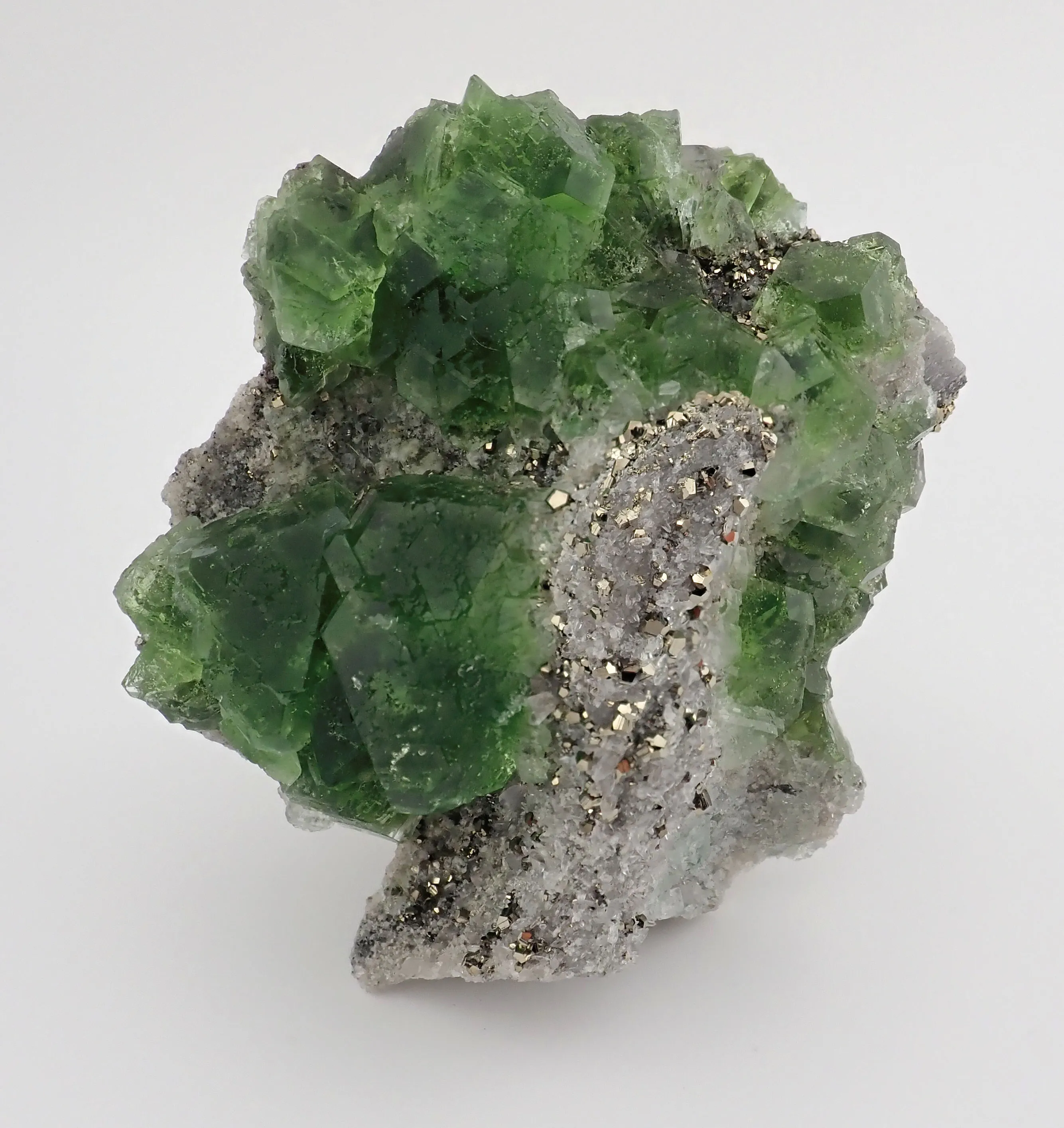 Fluorite with Pyrite - image 2