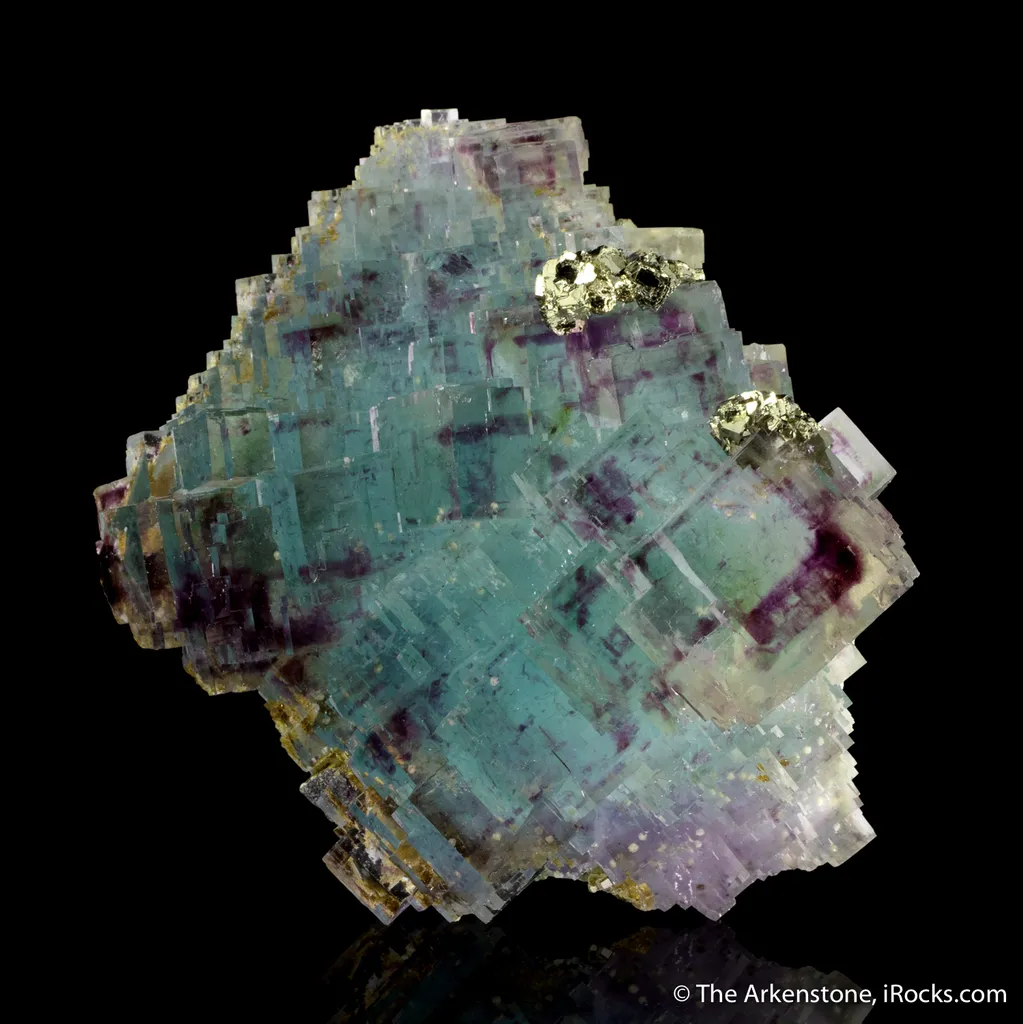 Fluorite with Pyrite - image 2