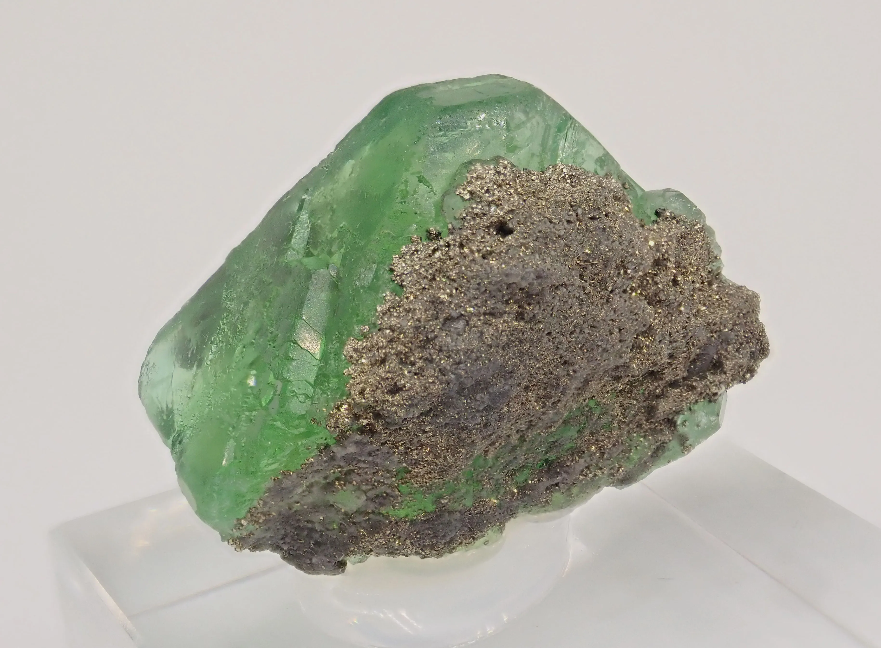 Fluorite with Pyrite - image 2