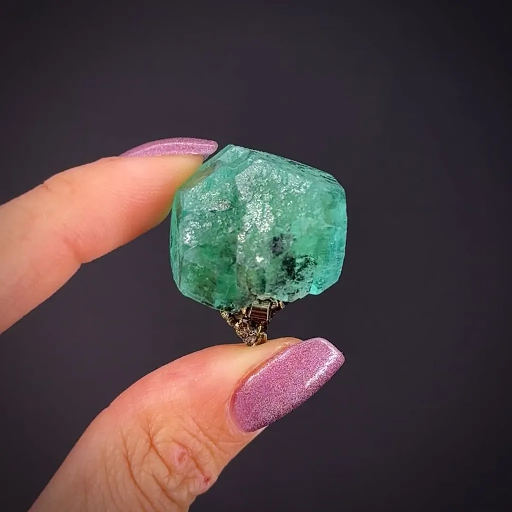 Fluorite with Pyrite image