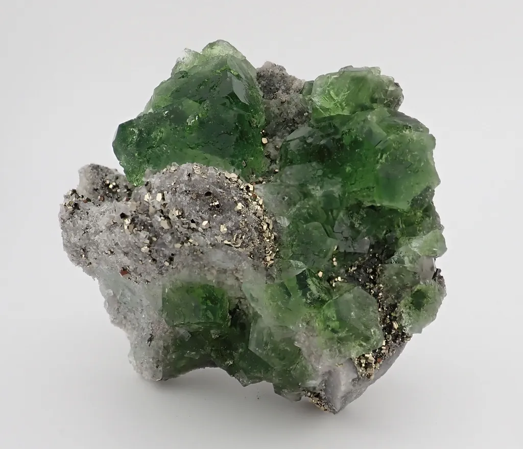 Fluorite with Pyrite - image 8