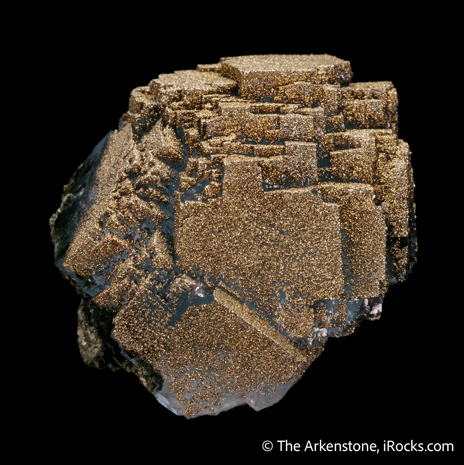 Fluorite with Pyrite - image 5