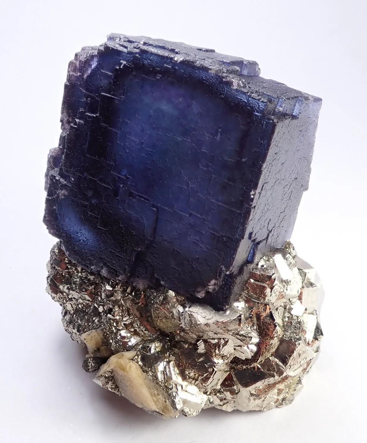 Fluorite with Pyrite - image 3