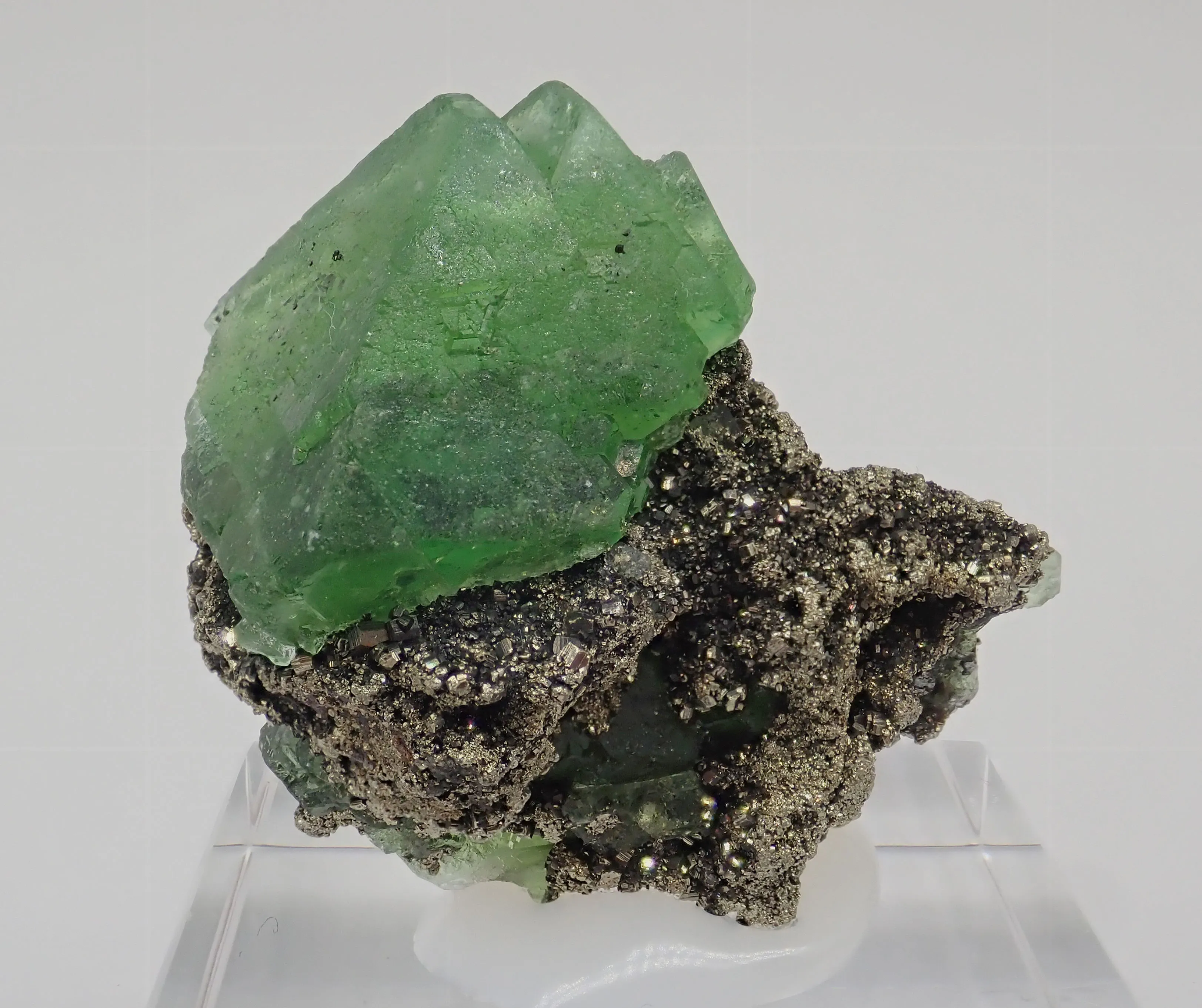 Fluorite with Pyrite - image 5
