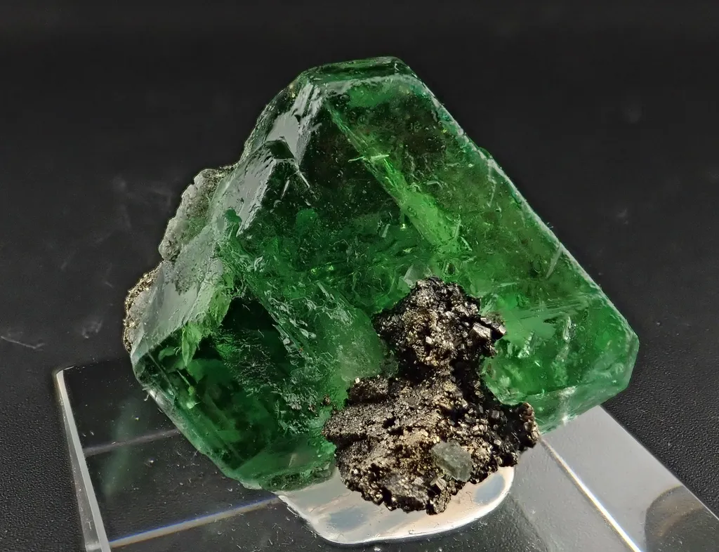 Fluorite with Pyrite - image 3